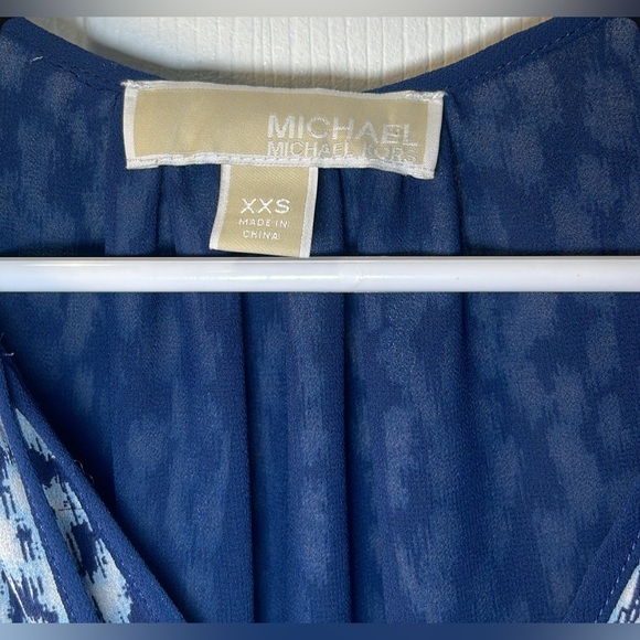 Michael Kors Black and White Bishop Sleeve Sundress - Picture 9 of 13